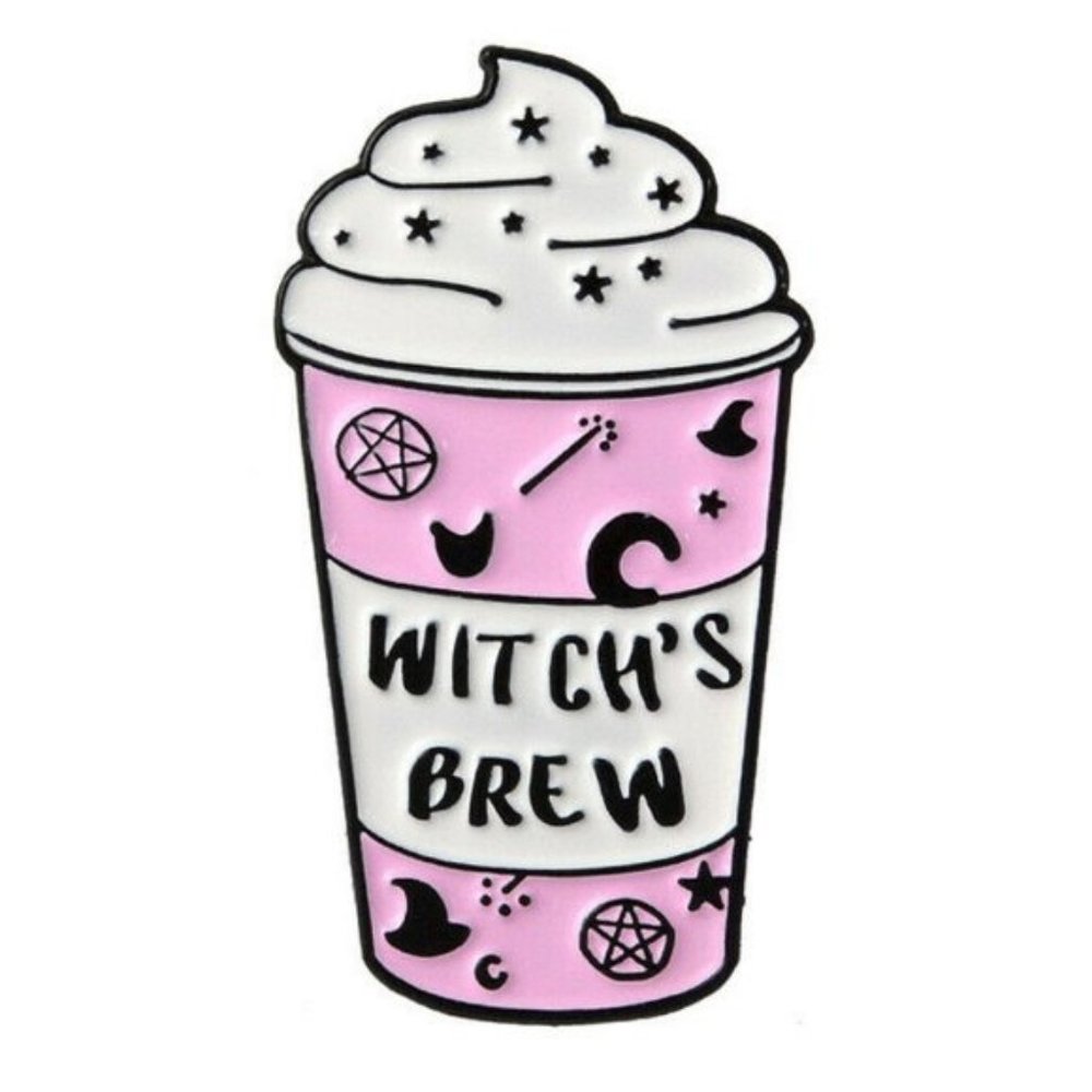 Witch's Brew Ice Cream Lapel Brooch Pin